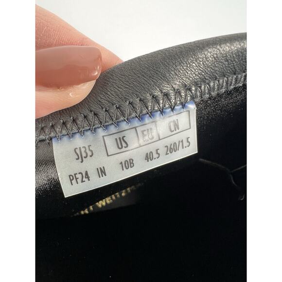 Stuart Weitzman Odetta Ankle Pull On Bootie Black Leather Size 10 - Picture 10 of 10